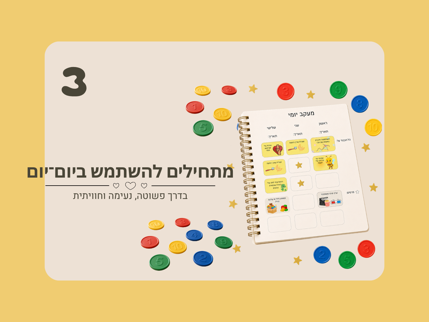 שלב 3 — חוגגים הצלחות קטנות